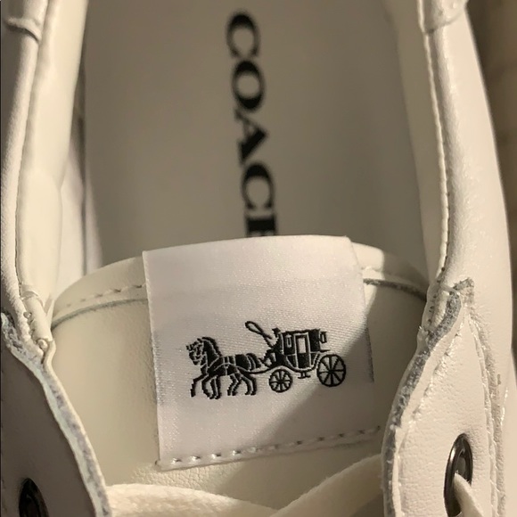 🆕 Coach Ladies Porter Leather Fashion Sneaker - Picture 3 of 13